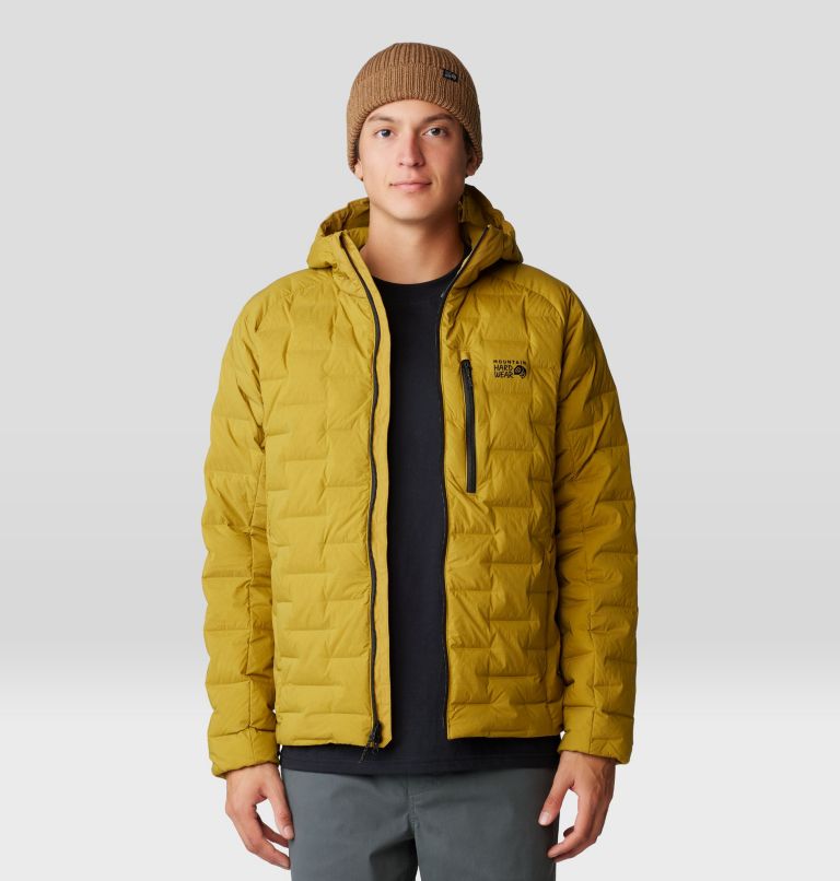 Men's Stretchdown Hoody, Color: Dark Bolt, image 7