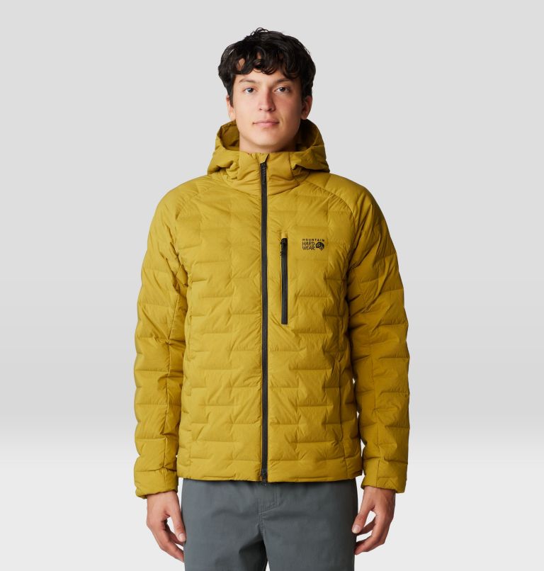 Men's Stretchdown Hoody, Color: Dark Bolt, image 8