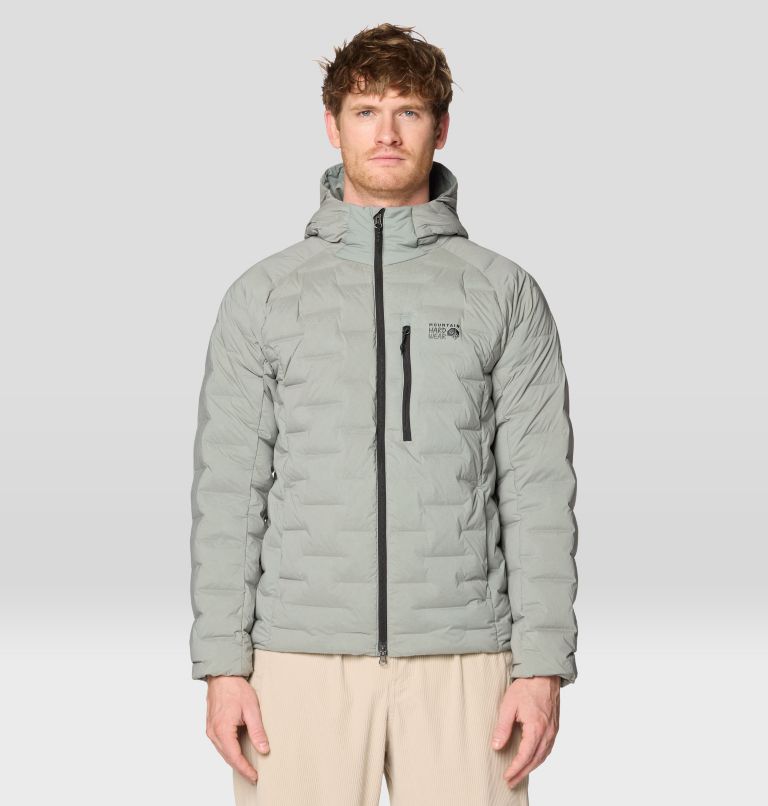 Men's Stretchdown Hoody, Color: Wet Stone, image 1