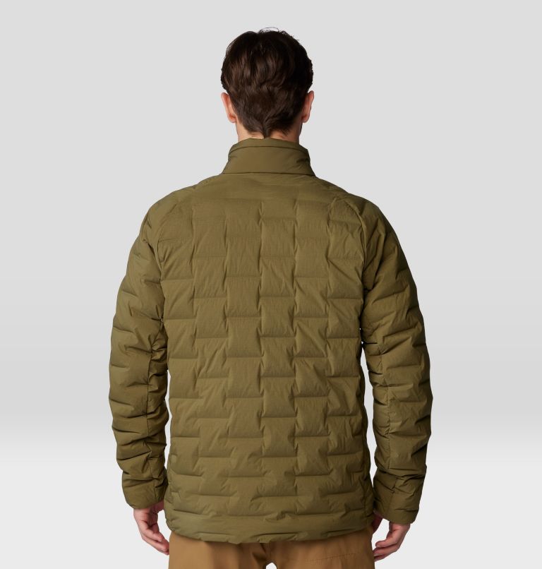 Men's Stretchdown Jacket, Color: Combat Green, image 2