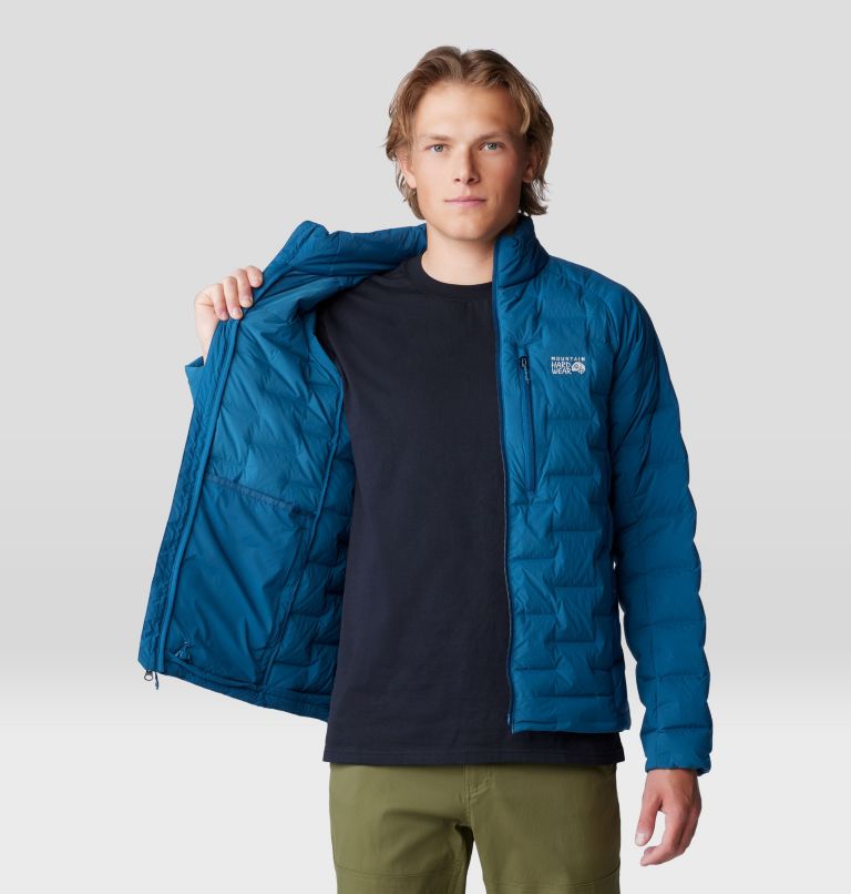 Men's Stretchdown Jacket, Color: Dark Caspian, image 5