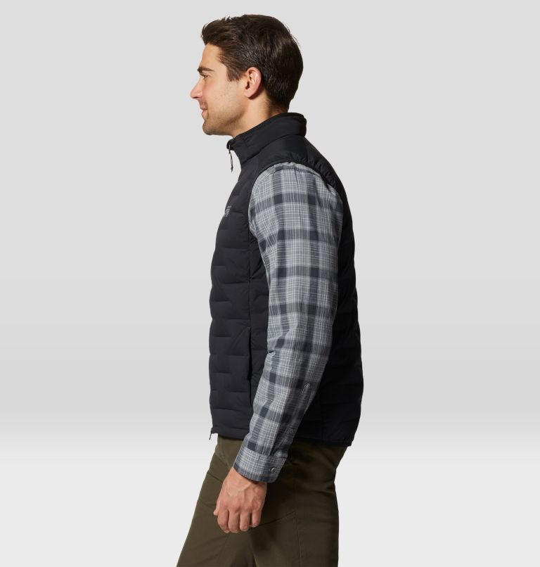 Veste sans manches Stretchdown, Color: Black, image 4