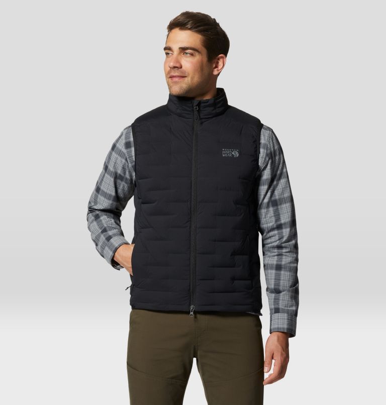 Veste sans manches Stretchdown, Color: Black, image 1