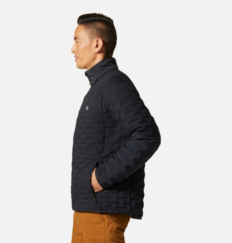Men's Stretchdown Light Jacket, Color: Black, image 3