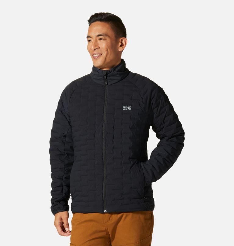 Men's Stretchdown Light Jacket, Color: Black, image 1