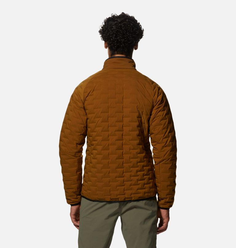 Men's Stretchdown Light Jacket, Color: Golden Brown, image 2