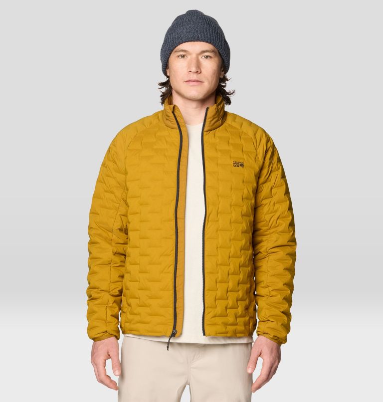 Men's Stretchdown Light Jacket, Color: Olive Gold, image 4