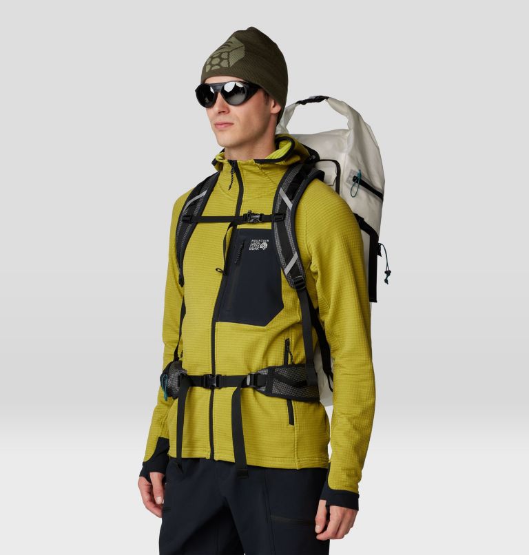 Men's Polartec® Power Grid™ Full Zip Hoody | Mountain Hardwear Men's Polartec® Power Grid™ Full Zip Hoody | Mountain Hardwear