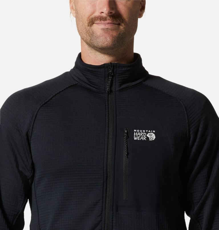 Veste à demi-zip Polartec® Power Grid, Color: Black, image 4
