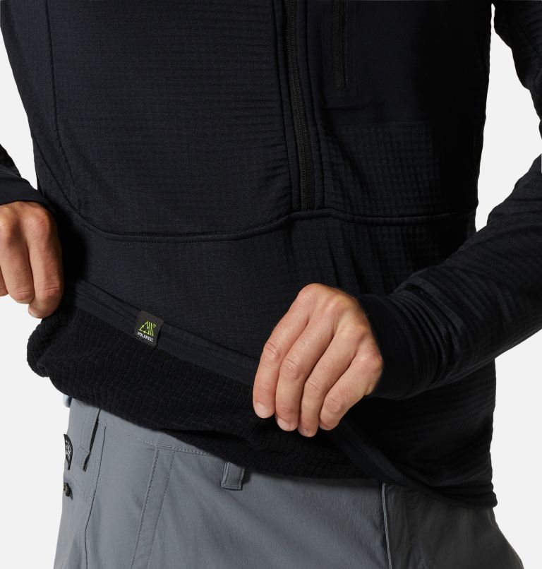 Veste à demi-zip Polartec® Power Grid, Color: Black, image 6