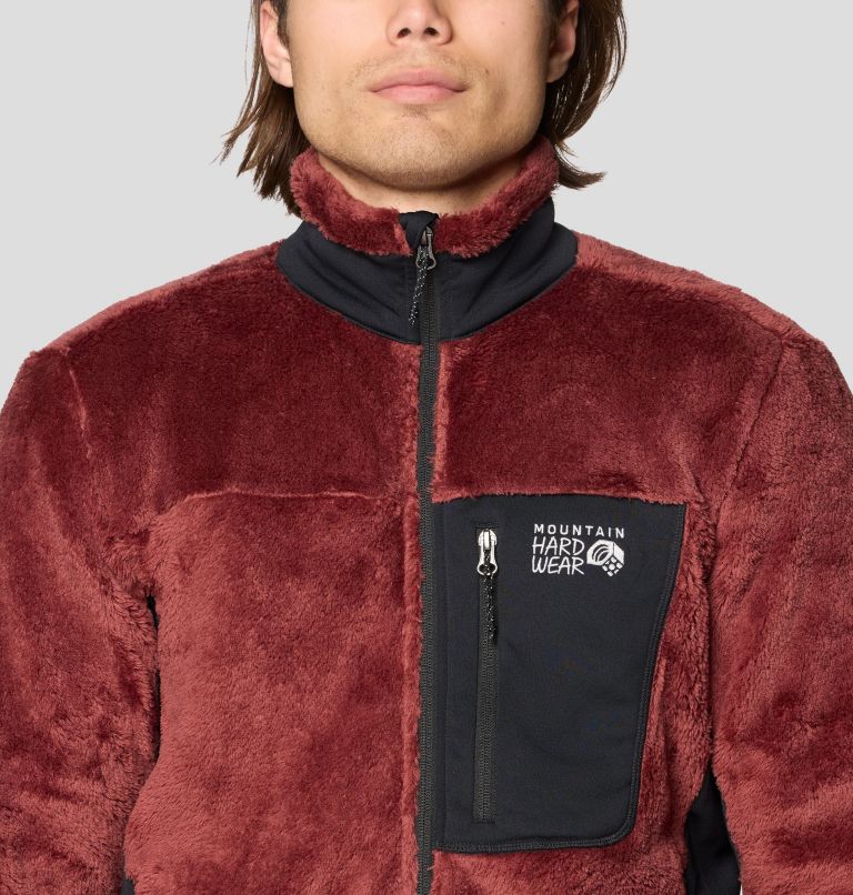 Men's Polartec® High Loft Jacket, Color: Bourbon Brown, Black, image 4