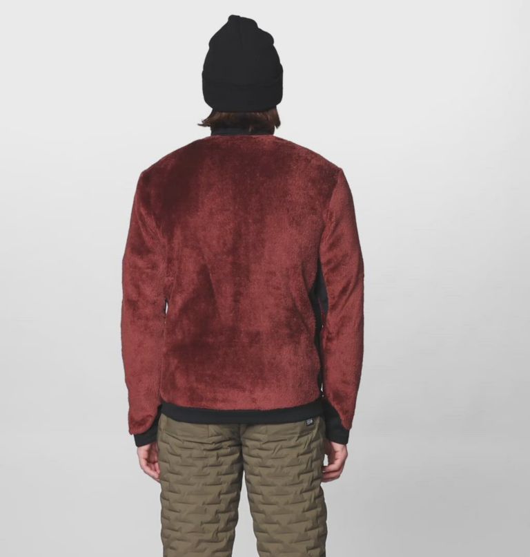 Men's Polartec® High Loft Jacket, Color: Bourbon Brown, Black