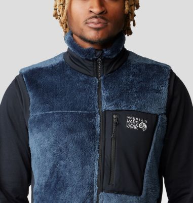 Men's Polartec® High Loft Vest, Color: Moon Blue, image 8