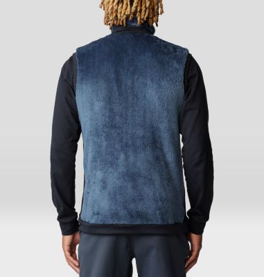 Men's Polartec® High Loft Vest, Color: Moon Blue, image 6