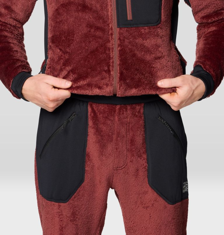 Men's Polartec® High Loft Pant, Color: Bourbon Brown, Black, image 5