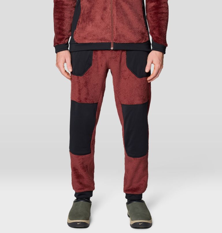Men's Polartec® High Loft Pant, Color: Bourbon Brown, Black, image 1