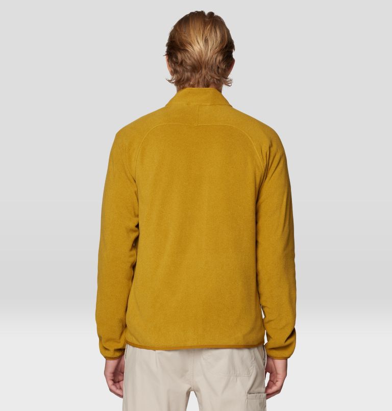 Men's Microchill Full Zip Jacket, Color: Olive Gold Heather, image 2
