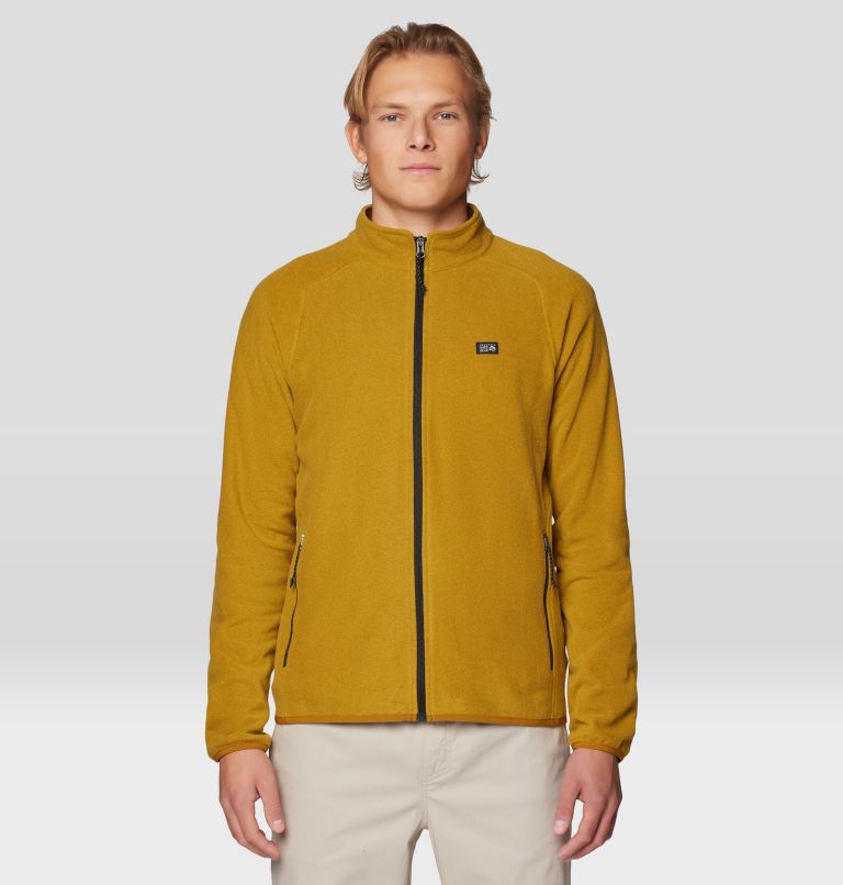 Men's Microchill Full Zip Jacket, Color: Olive Gold Heather, image 1