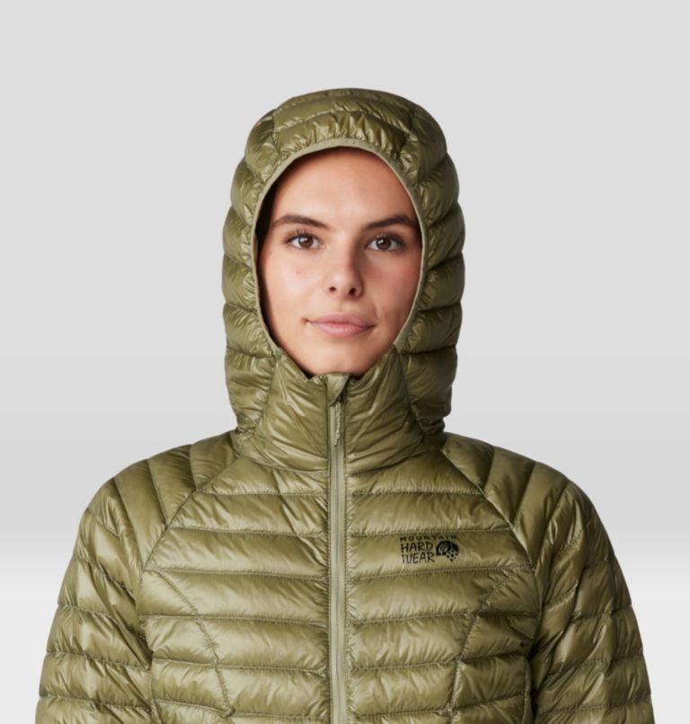 Mountain Hardwear Women s Ghost Whisperer 2 Hooded Jacket Small Green