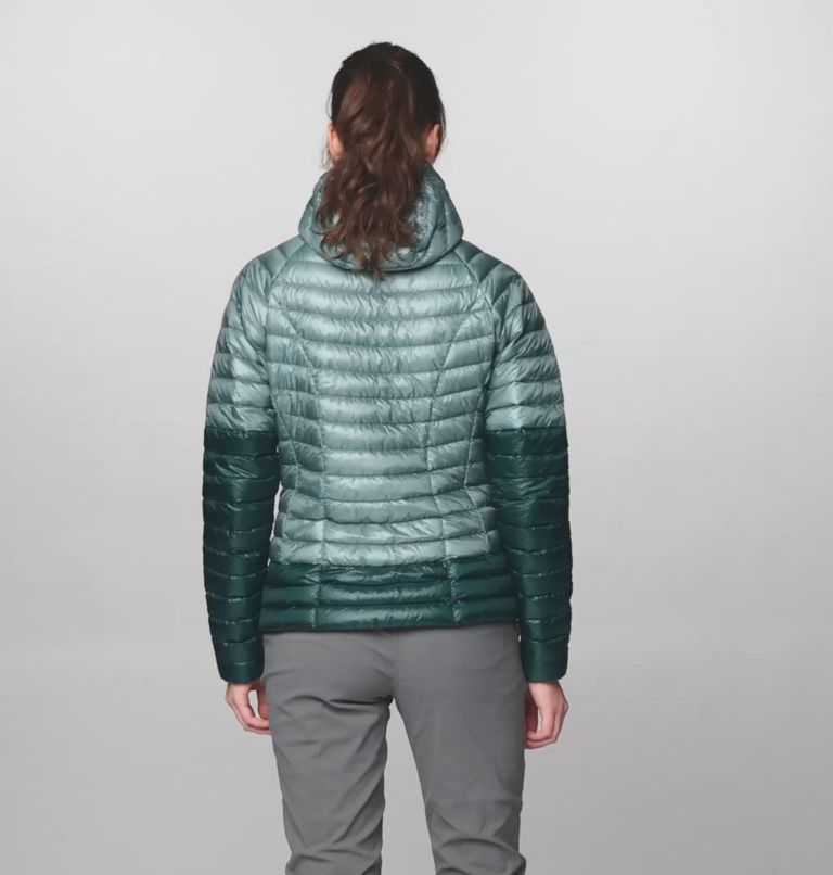 Women's Ghost Whisperer Hoody, Color: Blue Sage/Verve