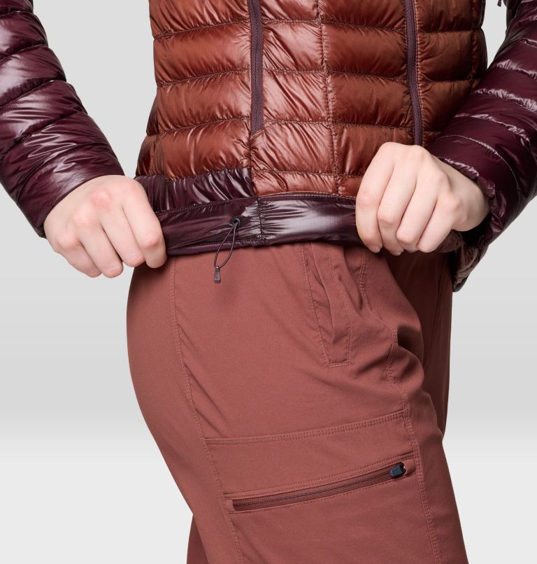 Women's Ghost Whisperer Hoody, Color: Bourbon Brown/Blackberry, image 8