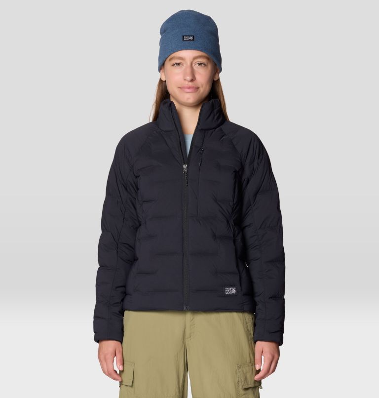 Women's Stretchdown High-Hip Jacket, Color: Black, image 1
