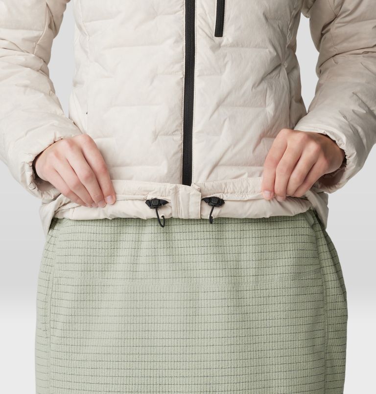 Women's Stretchdown Hoody, Color: Talc, image 7