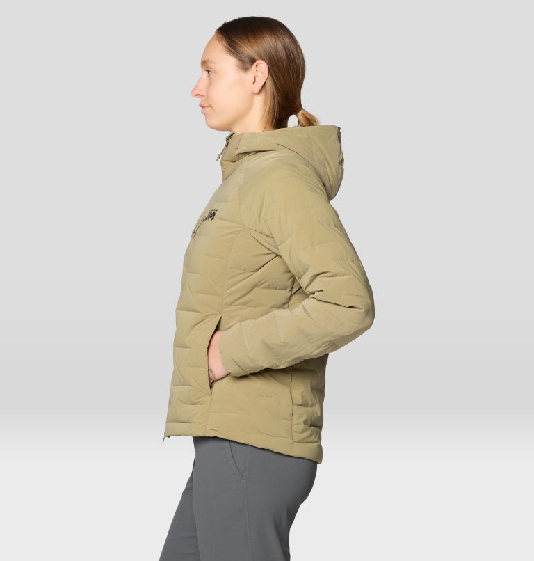 Women's Stretchdown Hoody, Color: Landslide Heather, image 3