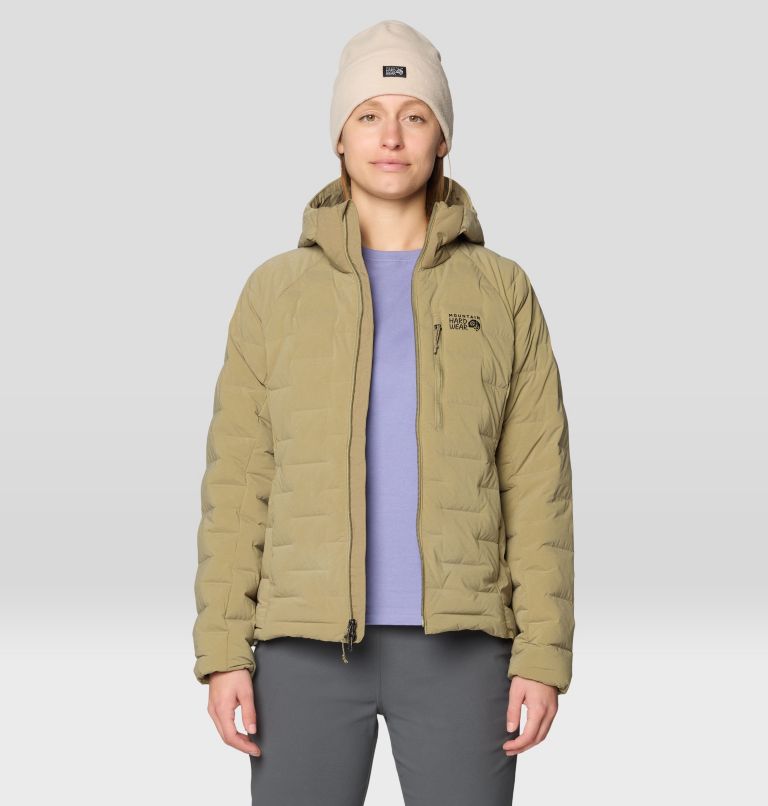 Women's Stretchdown Hoody, Color: Landslide Heather, image 4