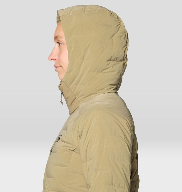 Women's Stretchdown Hoody, Color: Landslide Heather, image 7
