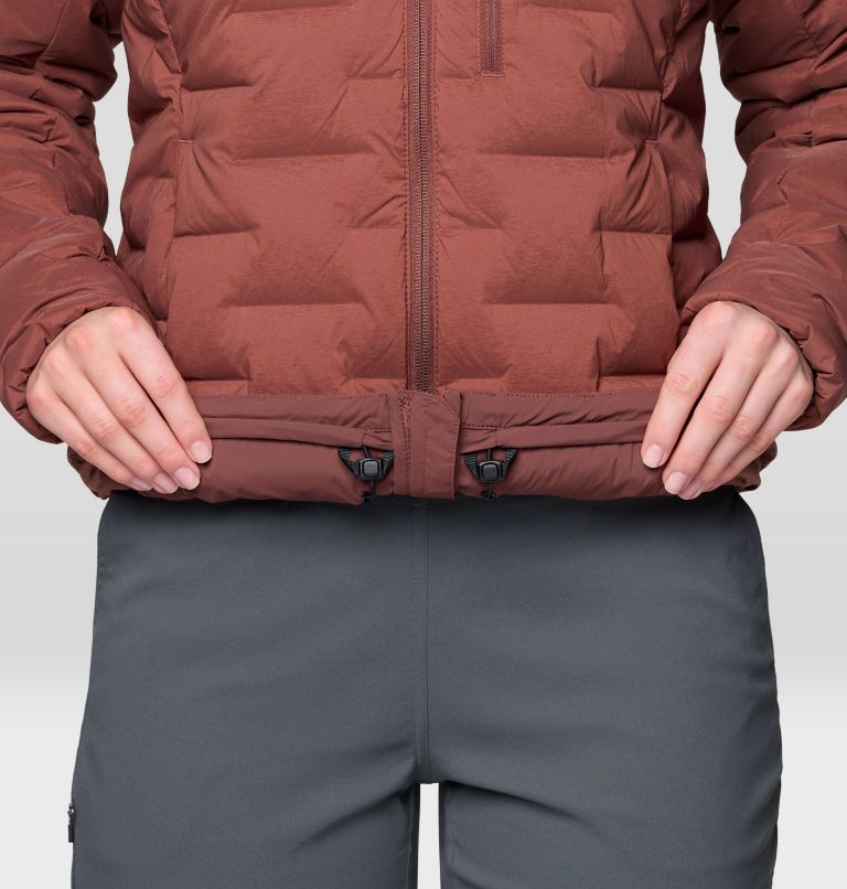 Women's Stretchdown Hoody, Color: Bourbon Brown, image 7