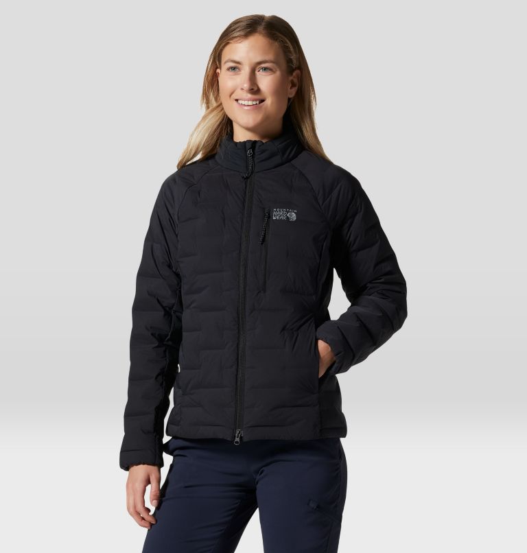 Women's Stretchdown Jacket, Color: Black, image 1