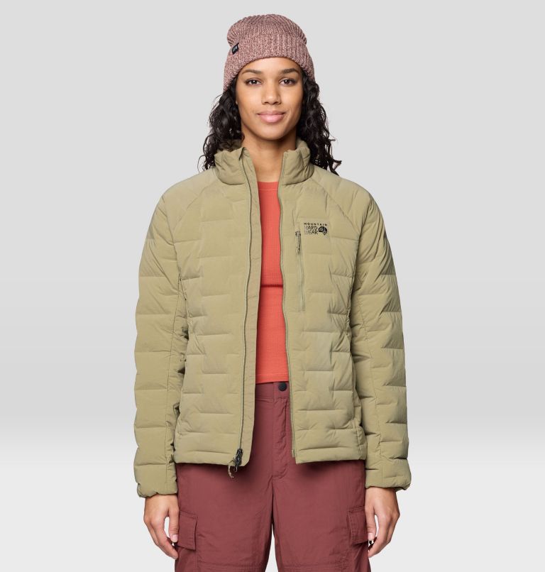 Women's Stretchdown Jacket, Color: Landslide Heather, image 4