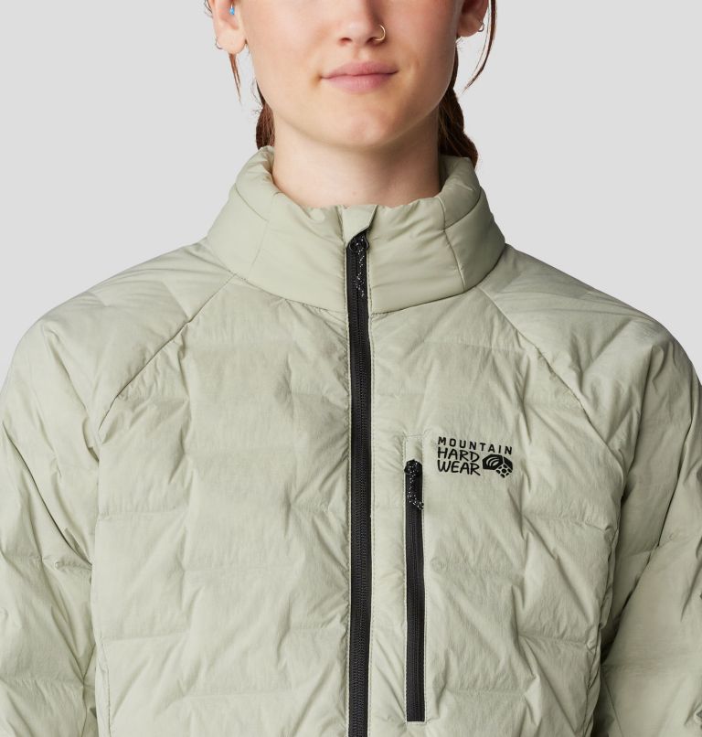 Women's Stretchdown Jacket, Color: White Sage, image 4