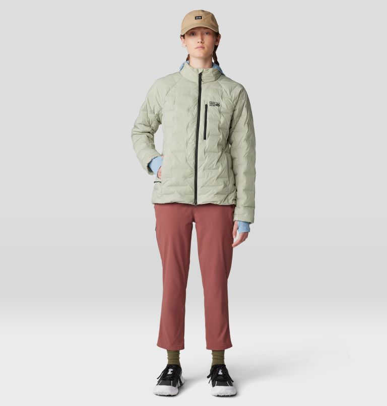 Women's Stretchdown Jacket, Color: White Sage, image 7