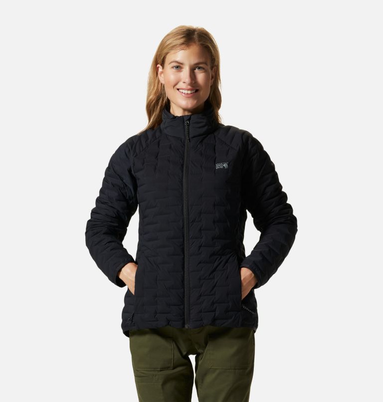 Women's Stretchdown Light Jacket, Color: Black, image 1