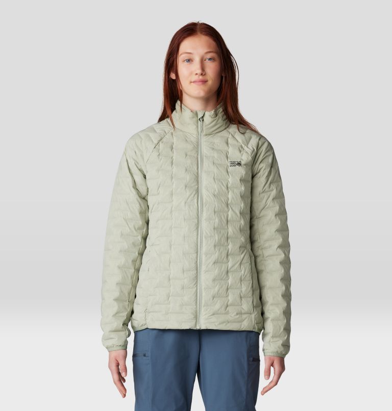 Women's Stretchdown Light Jacket, Color: White Sage, image 1