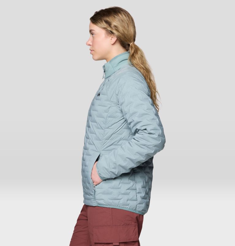 Women's Stretchdown Light Jacket, Color: Blue Sage, image 3