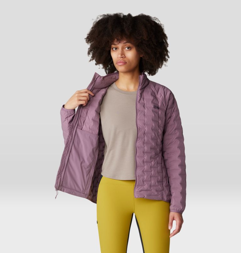 Women's Stretchdown Light Jacket, Color: Dark Daze, image 5