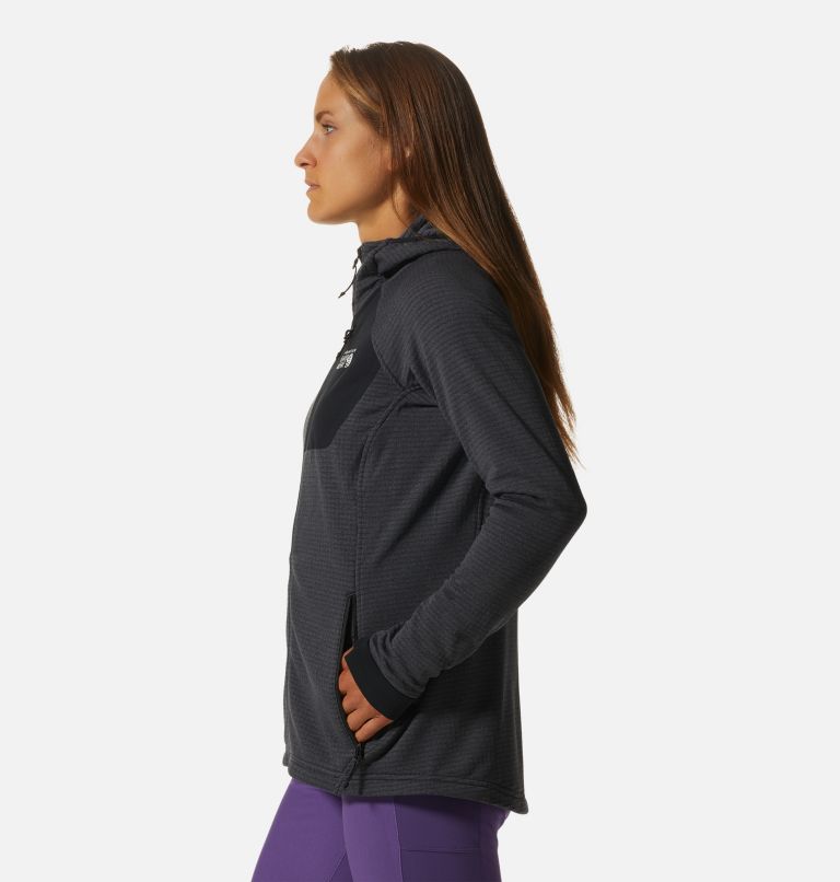 Women's Polartec® Power Grid™ Full Zip Hoody | Mountain Hardwear Women's Polartec® Power Grid™ Full Zip Hoody | Mountain Hardwear