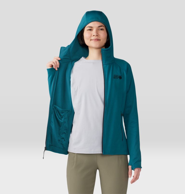 Women's Sendura Hoody, Color: Jack Pine Heather, image 6