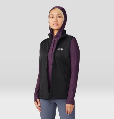 Women's Sendura Vest, Color: Black, image 1