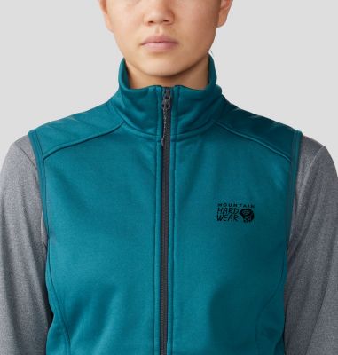 Women's Sendura Vest, Color: Jack Pine Heather, image 8