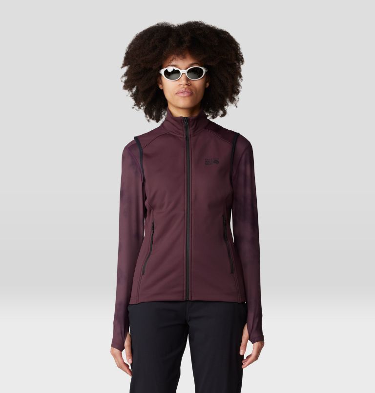 Women's Sendura Vest, Color: Blackberry, image 5