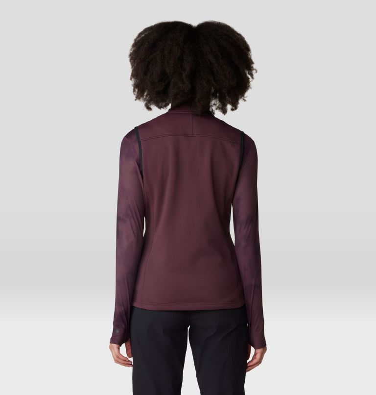 Women's Sendura Vest, Color: Blackberry, image 2