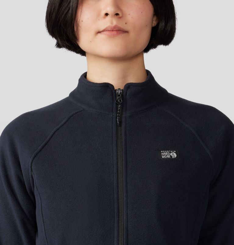 Women's Microchill Full Zip Jacket, Color: Black, image 4