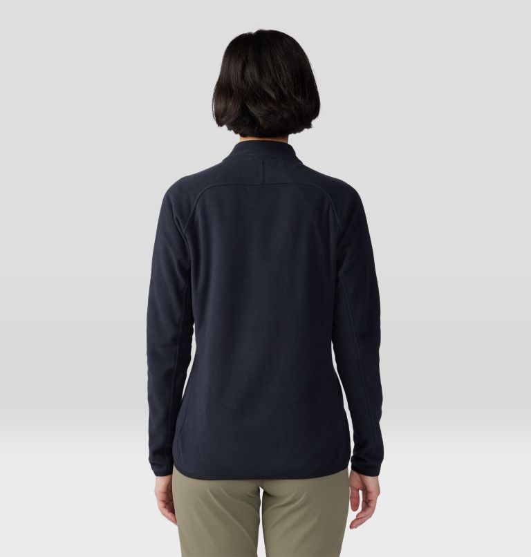 Women's Microchill Full Zip Jacket, Color: Black, image 2