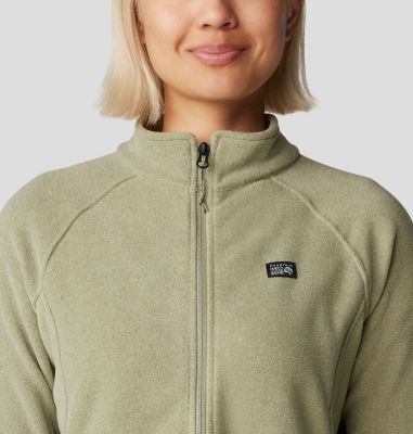 Women's Microchill Full Zip Jacket, Color: Mantis Green Heather, image 20
