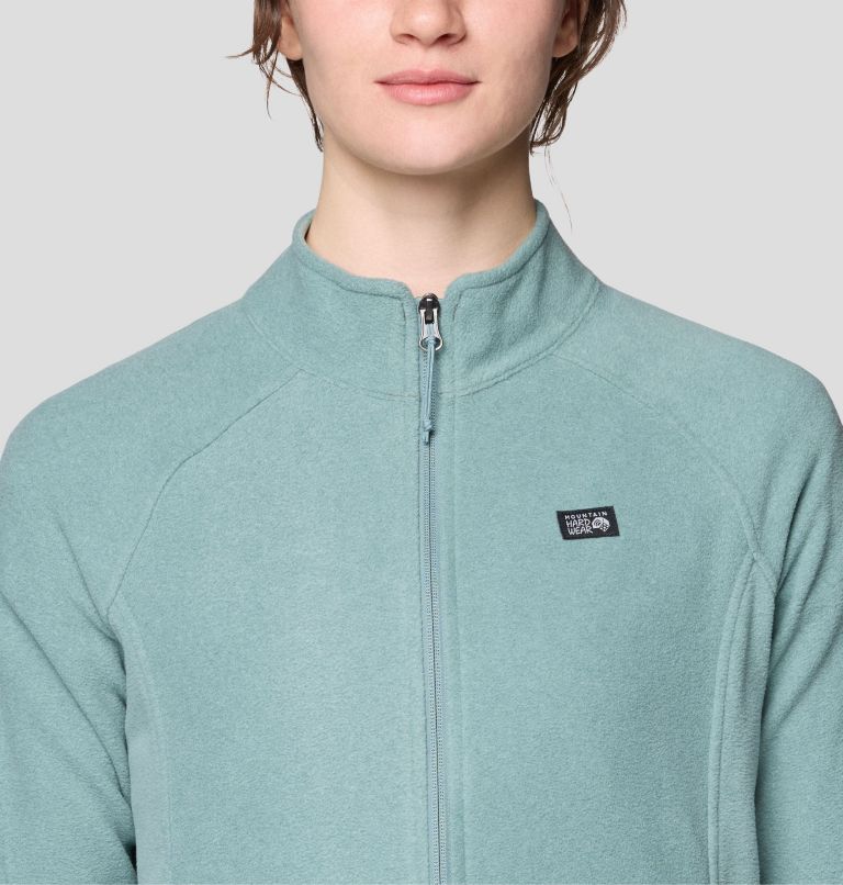 Women's Microchill Full Zip Jacket, Color: Blue Sage Heather, image 5