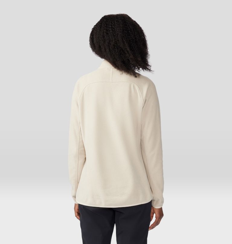 Women's Microchill 1/4 Zip Pullover, Color: Wild Oyster Heather, image 2